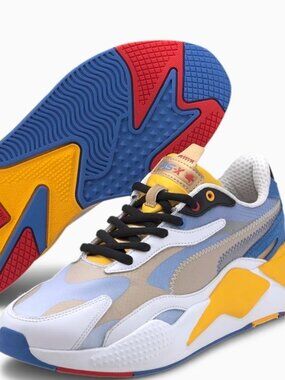 Puma RS-X Sonic Jr Sonic the Hedgehog Youth White Blue Yellow